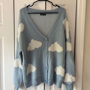 Oversized Cloud Cardigan Sweater
